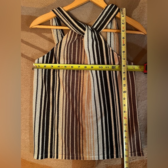 Zara Knit Cross front halter top, M - Picture 6 of 10